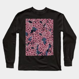 Pink Lilac garden Long Sleeve T-Shirt